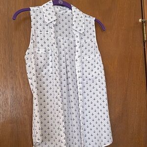 Express Portofino sleeveless blouse